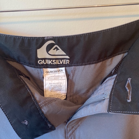 Quicksilver amphibians Shorts hybrid shirt size 27 waist 27” golf athletics - Picture 4 of 7